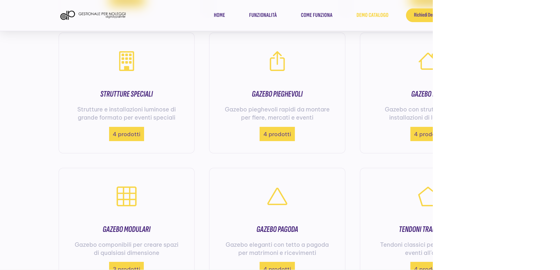Catalogo prodotti pubblico generato dal gestionale