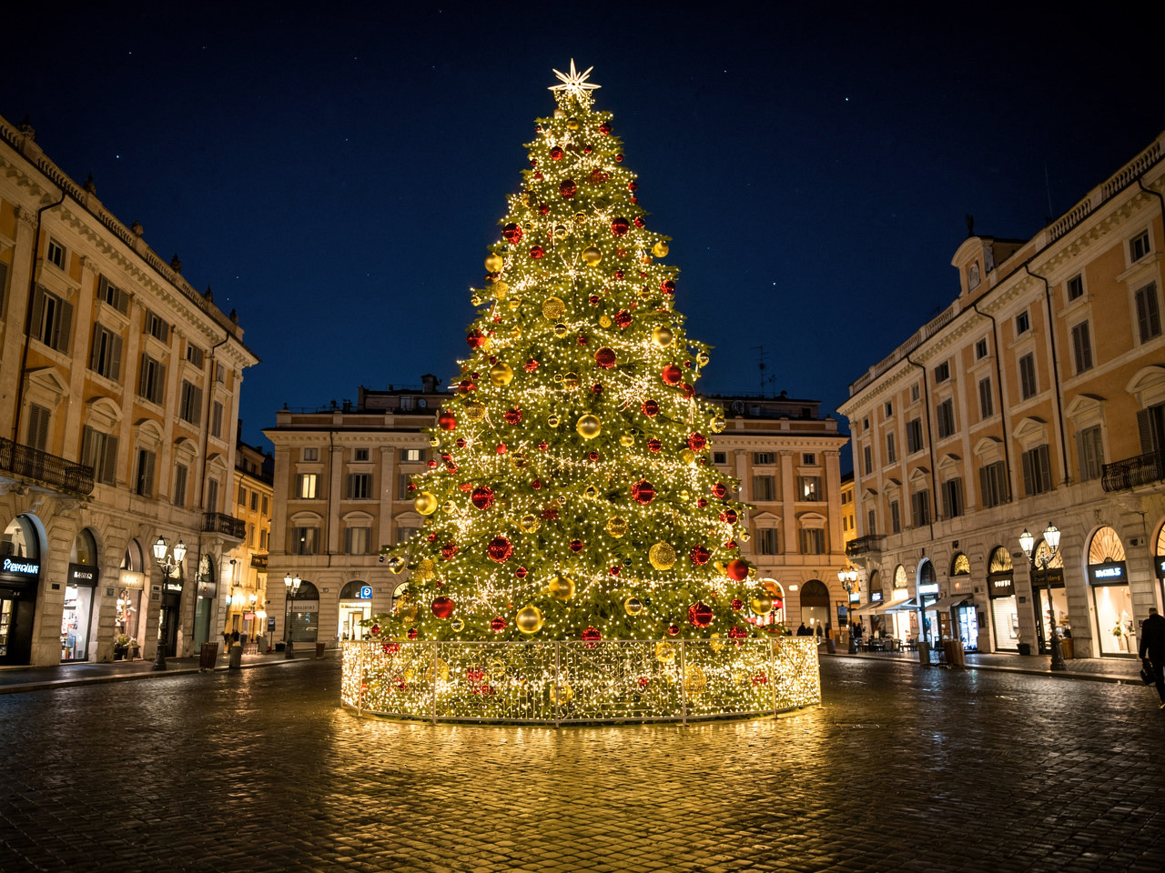 Albero Maxi LED 8 metri - Noleggio Alberi Natalizi