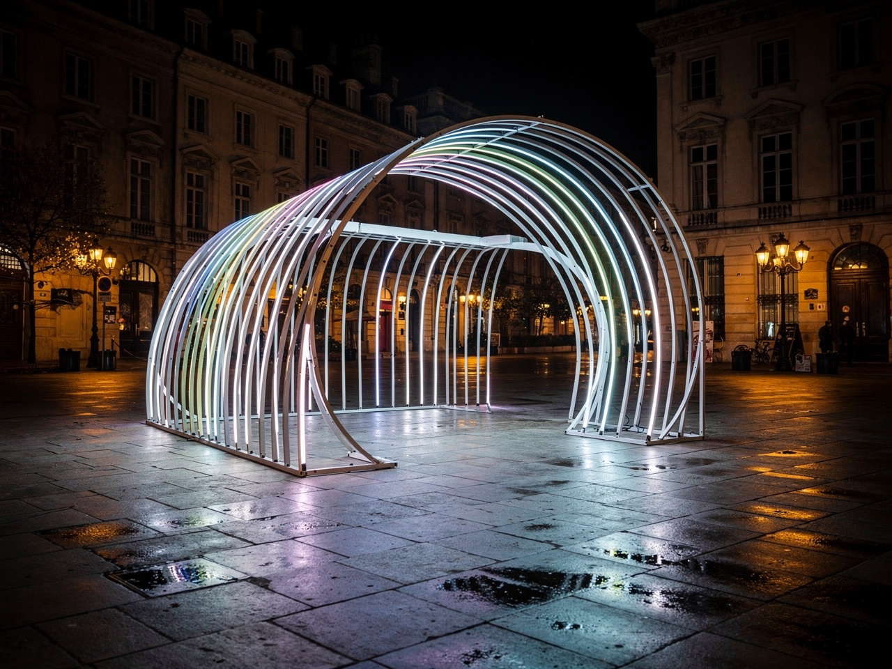 Arco Trionfale LED 5x4m - Noleggio Strutture Speciali