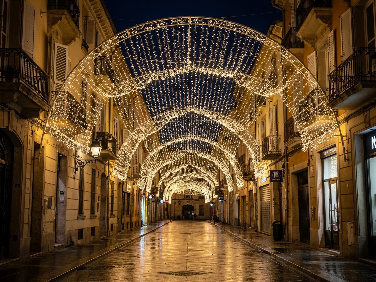 Cascata Luminosa LED 3x2m