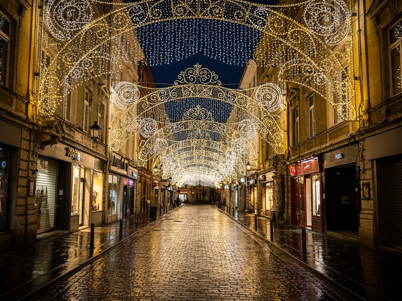 Festone Luminoso LED 10m - Noleggio Luminarie Decorative