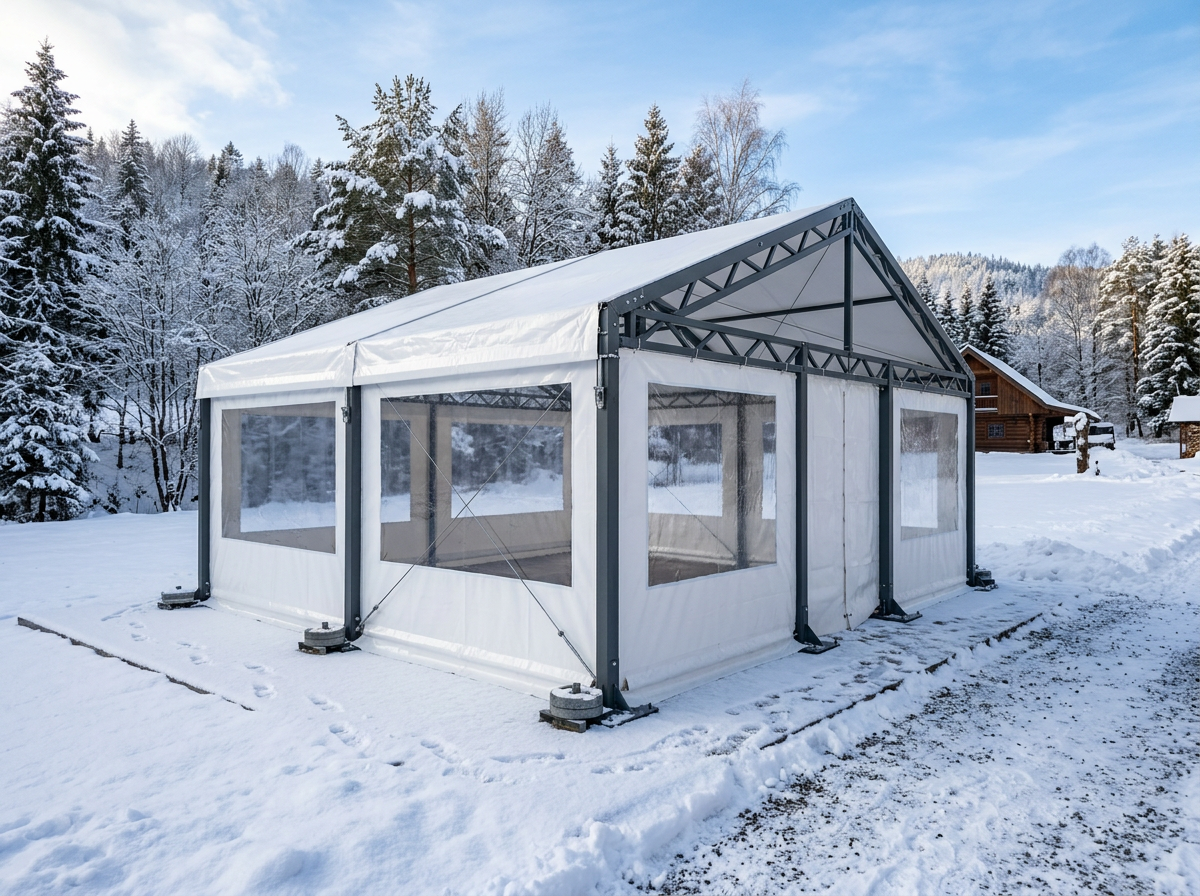 Gazebo Fisso Legno 4x4m - Noleggio Gazebo Fissi
