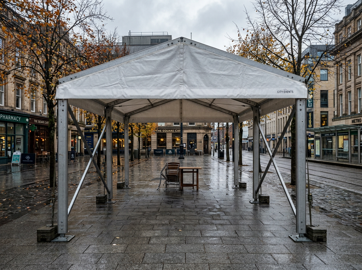 Gazebo Fisso Professionale 6x4m - Noleggio Gazebo Fissi