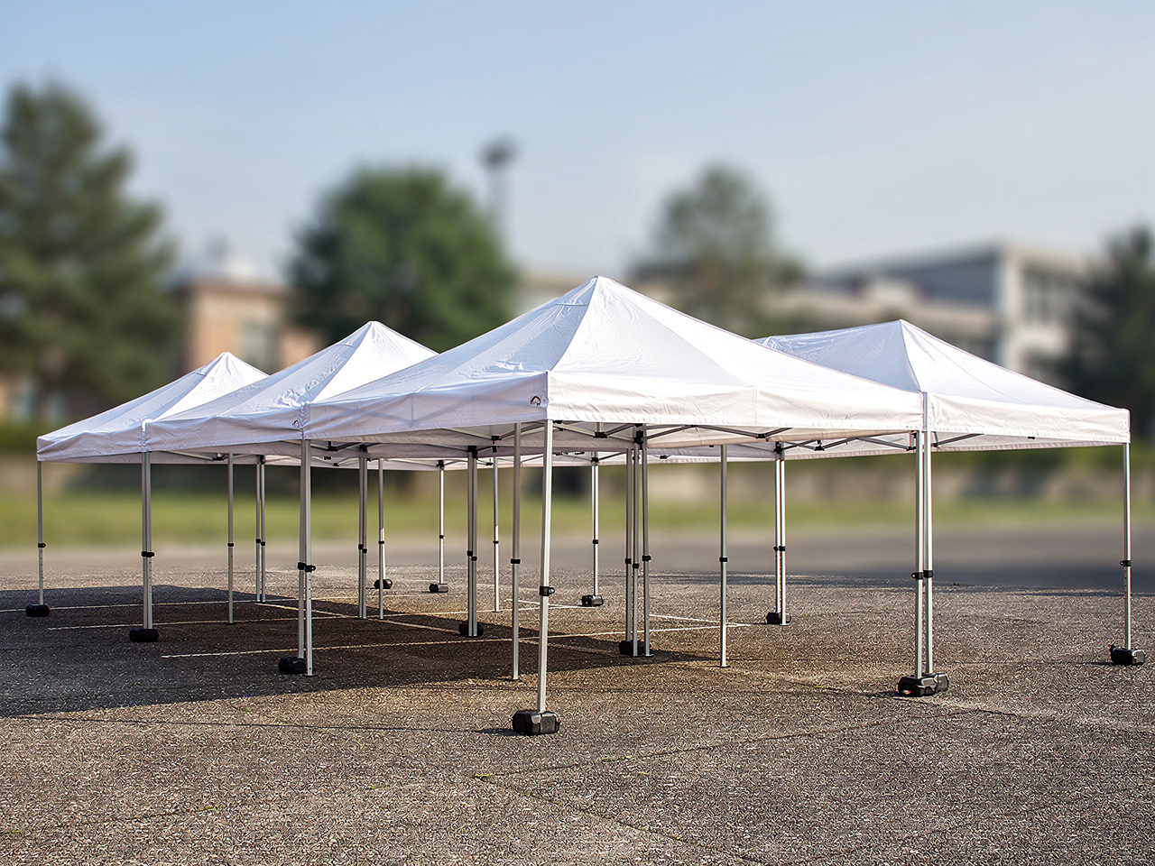 Gazebo Modulare 6x9m Completo - Noleggio Gazebo Modulari