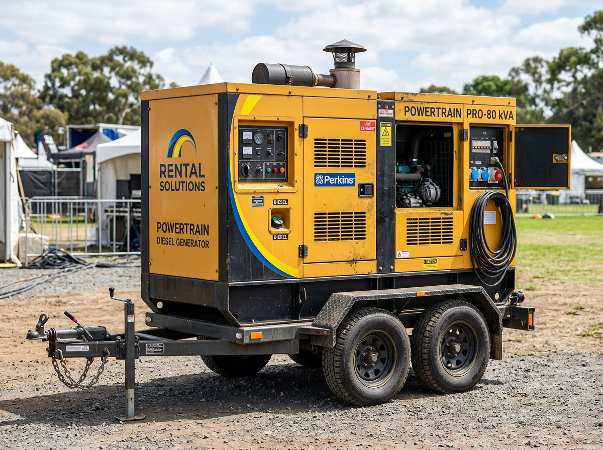 Generatore Silenzioso 20kVA - Noleggio Generatori