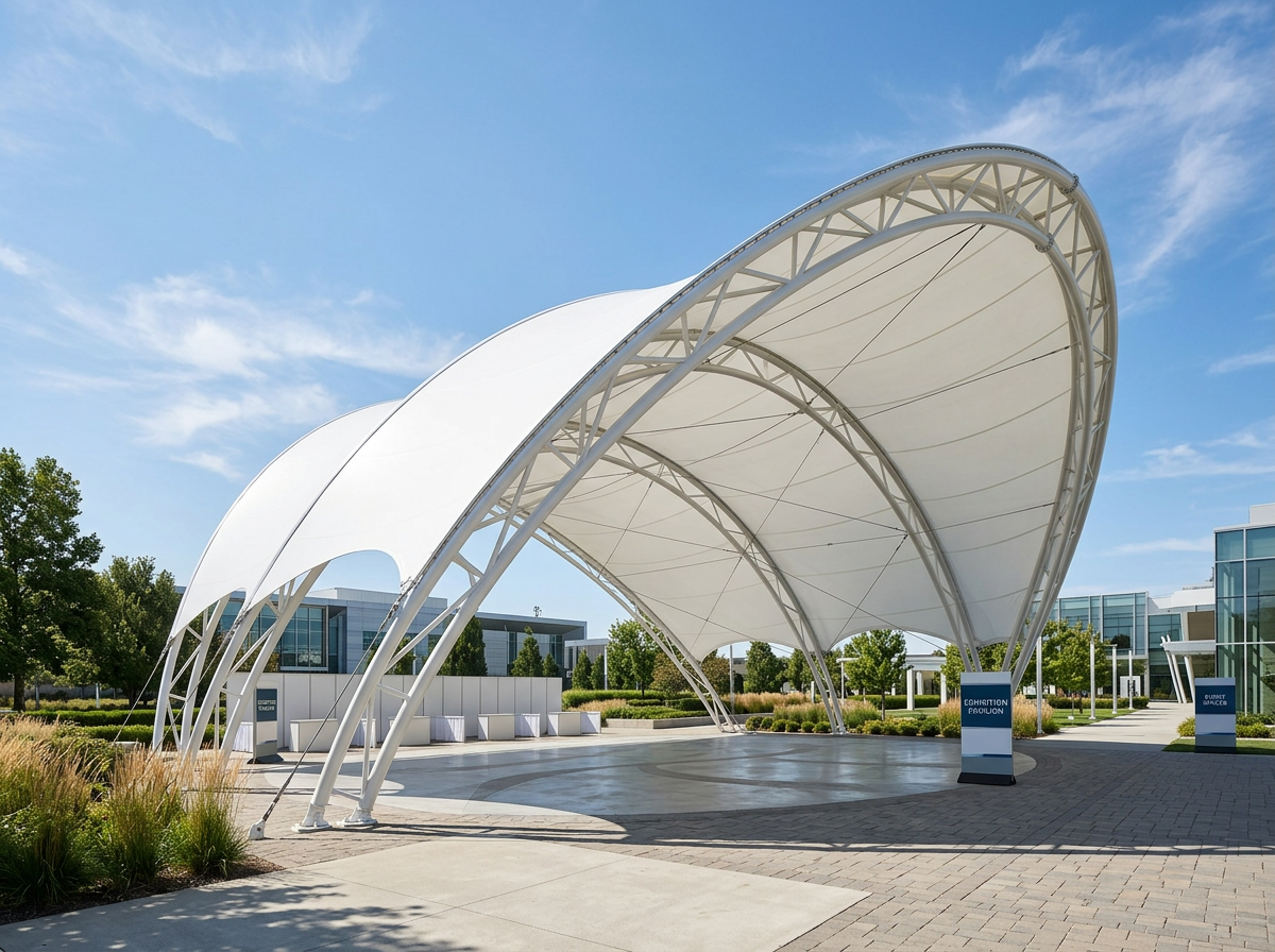 Tensostruttura ad Arco 10x6m - Noleggio Tensostrutture ad Arco