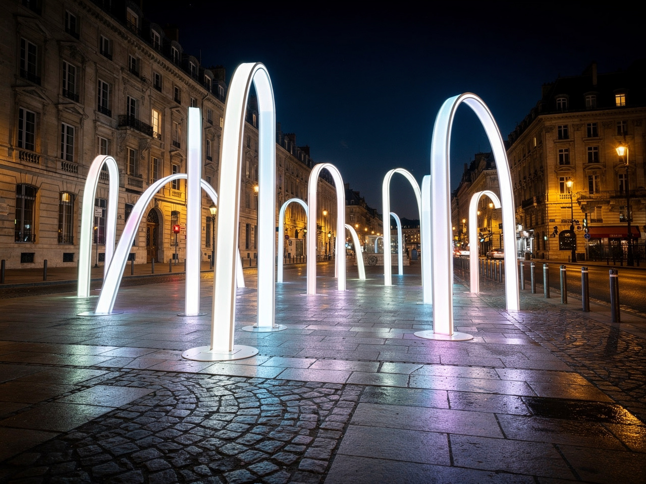 Tunnel Luminoso LED 10m - Noleggio Strutture Speciali